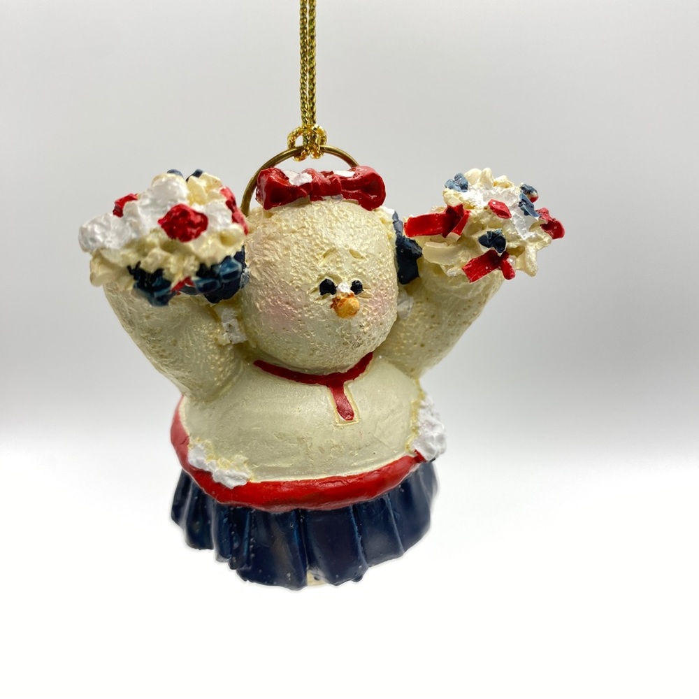Cheerleader Ornament Vintage ENCORE Snowberry Cuties New In Box Christmas